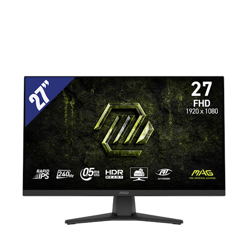Màn hình LCD MSI 27" MAG 272F X24 (1920x1080/ Rapid IPS/ 240Hz/ 0.5ms/ AMD FreeSync Premium) Đen