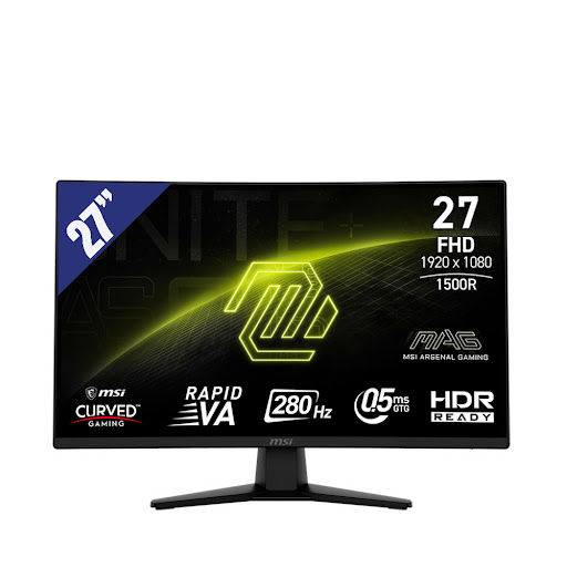 Màn hình LCD MSI 27" MAG 274CXF (1920x1080/ Rapid VA/ 280Hz/ 0.5ms) Đen