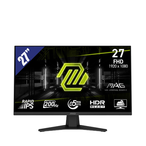 Màn hình LCD MSI 27" MAG 274F (1920 x 1080/ Rapid IPS/ 200Hz/ 0,5ms) Đen
