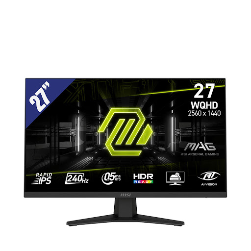 Màn hình LCD MSI 27" MAG 274QF X24 (2560x1440/ 240Hz/ IPS/ 0.5ms/ AMD FreeSync™ Premium) Đen