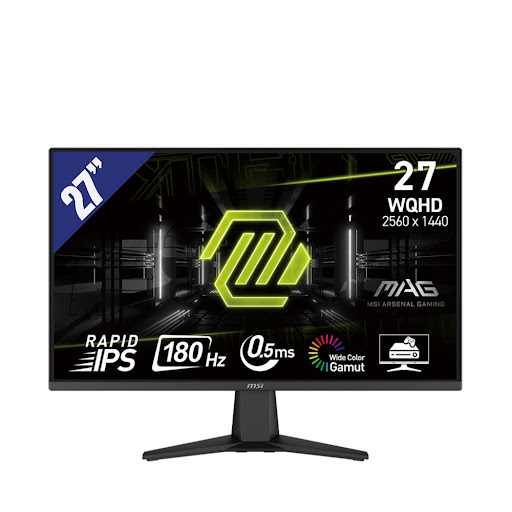 Màn hình LCD MSI 27" MAG 275QF (2K/ Rapid IPS/ 180Hz/ 0.5ms/ Adaptive-Sync) Đen