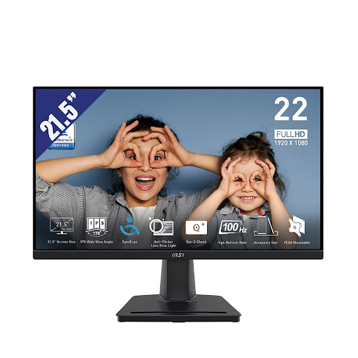 Màn hình LCD MSI PRO 21.5" MP225 (1920 x 1080/ IPS/ 100Hz/ 1ms (MPRT))