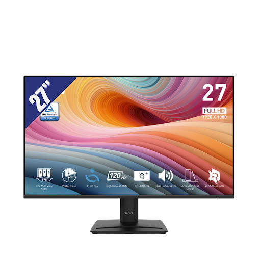 Màn hình LCD MSI PRO MP275 E2 27" (1920 x 1080/IPS/120Hz/1ms (MPRT))