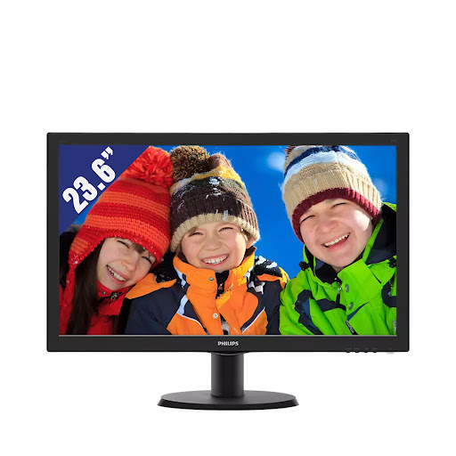 Màn hình LCD Philip 23.6'' 243V5QHSBA/74 (1920 x 1080, VA, 75Hz, 8ms)