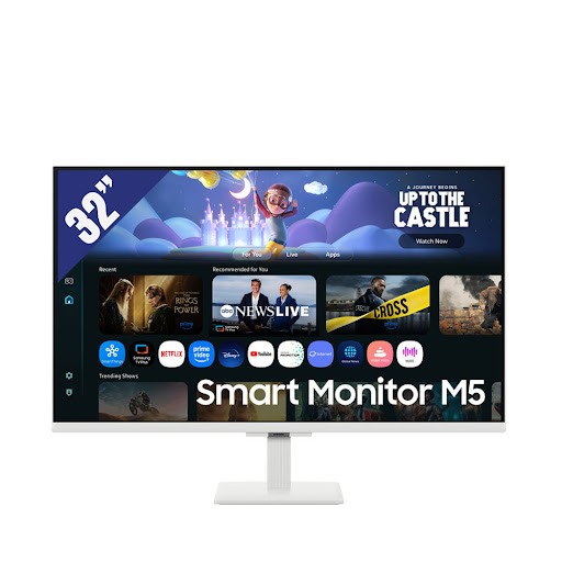 Màn hình LCD SAMSUNG 32" Smart M50F LS32FM501EEXXV (1920x1080/ VA/ 60Hz/ 4ms/ FreeSync) Trắng