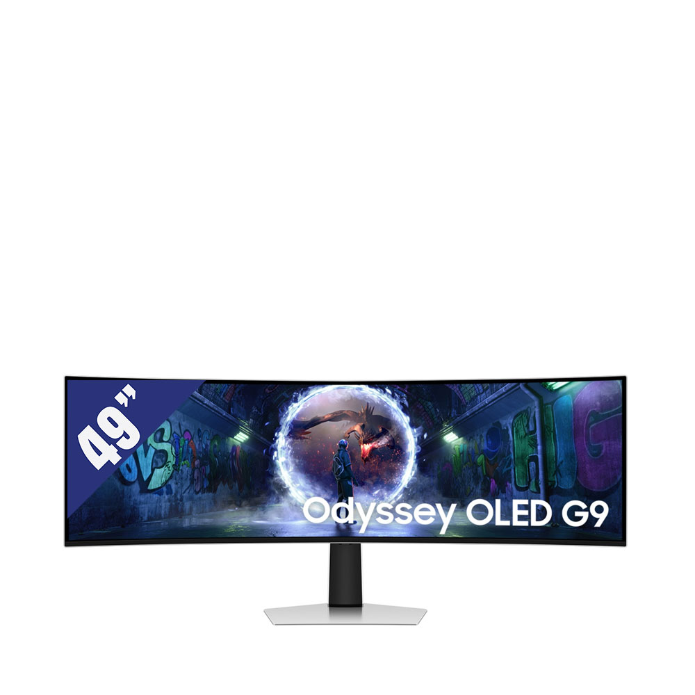 Màn hình LCD Samsung Odyssey OLED G9 G93SD 49" LS49DG930SEXXV (5120 x 1440/ OLED/ 240Hz/0.03ms (GtG)/ AMD FreeSync Premium Pro /NVIDIA G-Sync Compatible/ Cong(1800R)) (Bạc)