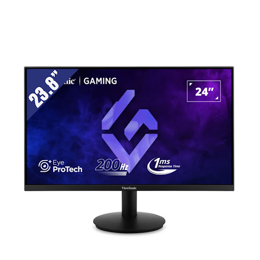 Màn hình LCD ViewSonic 23.8" VX2425-HD-PRO (1920x1080/VA/ 200Hz/ 1ms) (đen)