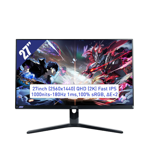 Màn hình LCD Xiaomi 27" Mini LED G Pro 27i EU (ELA5585EU) (2560x1440/ Fast IPS/ 180Hz/ 1ms/FreeSync) Đen