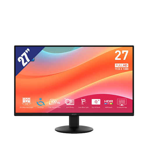 Màn hình máy tính/ LCD MSI 27 inch MP272L (1920 x 1080/ IPS/ 100Hz/ 1ms (MPRT) - 4ms (GTG))