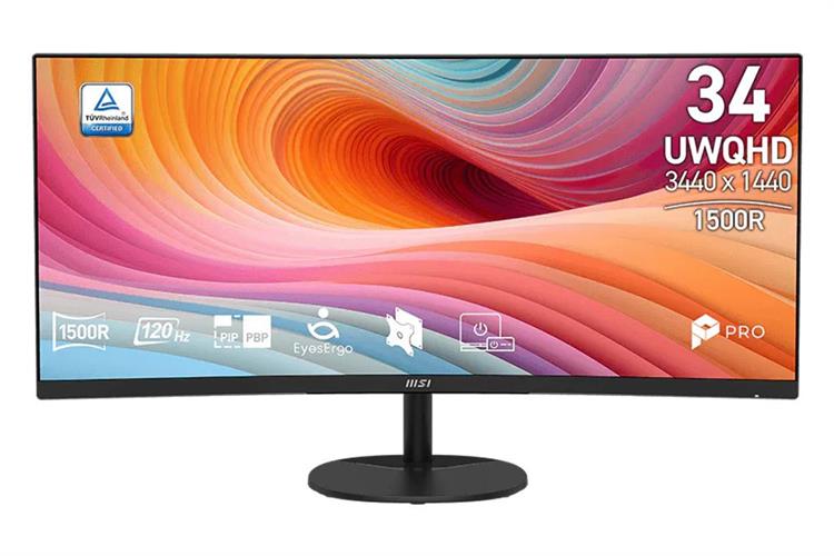 Màn hình MSI PRO MP341CQ-E12 (34 inch, UWQHD, VA, 120Hz, 1ms)