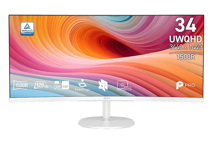 Màn hình MSI PRO MP341CQW-E12 (34 inch, UWQHD, VA, 120Hz, 1ms)