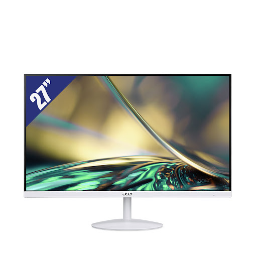 Màn hình LCD Acer 27" SA272U G0 (UM.HS2SV.002)(2560x1440/IPS/120Hz/4ms (GTG), 1ms (VRB)/AMD FreeSync™) (Trắng)