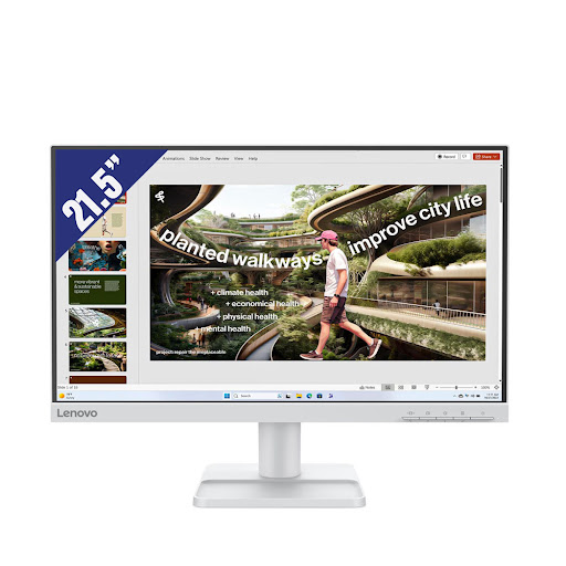 Màn hình LCD LENOVO 21.5" Lenovo L22-42 (68FAKAC6VN) (1920x1080/ IPS/ 100Hz/ 4ms-6ms (GtG)) (xám)