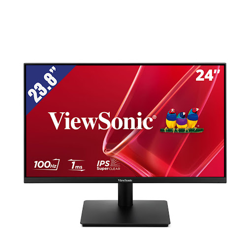 Màn hình LCD ViewSonic 23.8" VA242-H(1920 x 1080/IPS/100Hz/1ms) (Đen)