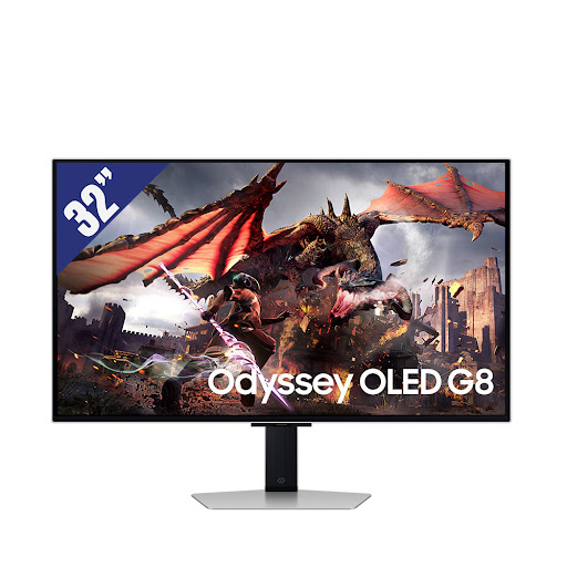 Màn hình vi tính Samsung LS32DG802SEXXV (32 inch/ 3840 x 2160/ OLED/ 240Hz/ 0.03ms)