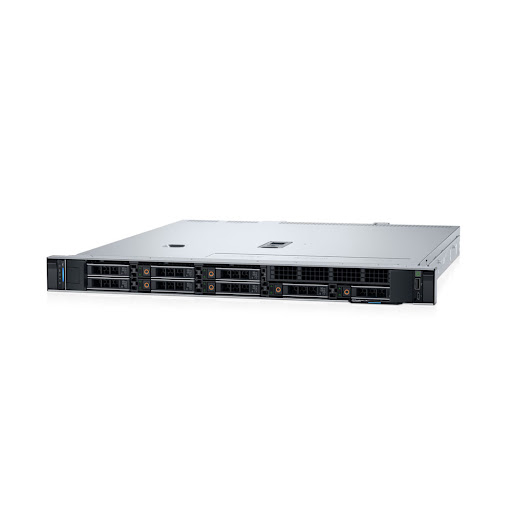 Máy chủ/ Server Dell PowerEdge R360 (8x2.5"/Intel Xeon E-2434 3.4G/16GB RAM/PERC H755/1.2TB HDD/HP PSU 1x600W/Power Cord/BC 5720 DP 1GbE LOM/iDRAC9, Enterprise 16G/Bezel/Rails/DVD ROM EXT/3Years)