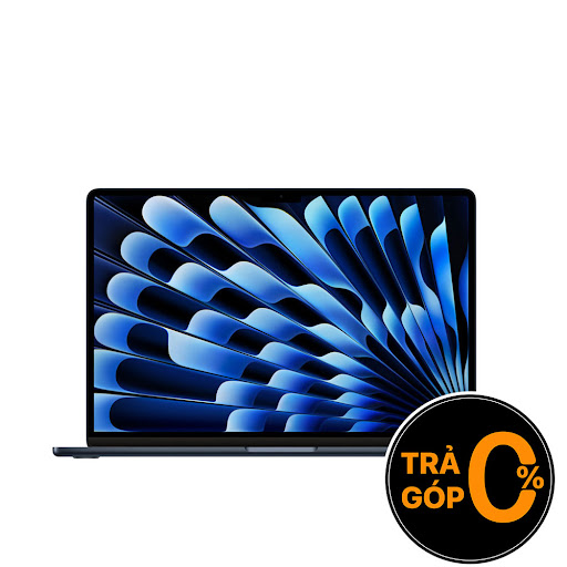 Máy tính Apple MacBook Air M4 15.3 inch (10CPU/10GPU/16GB/256GB) - Đen (MW1L3SA/A)