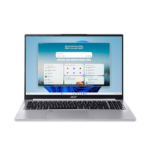 Máy tính xách tay/ Laptop Acer Aspire Go 15 AI AG15-52P-52WT (Core™ Ultra 5-115U) (Bạc)