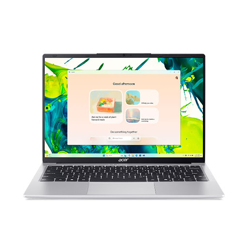 Máy tính xách tay/ Laptop Acer Aspire Lite 14 AL14-45P-R7Z3 (AMD Ryzen 3 5400U) (Bạc)