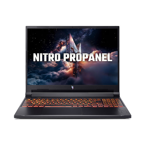 Máy tính xách tay/ Laptop Acer Gaming Nitro V 16 ProPanel ANV16-72-782F (Core 7-240H) (Đen)