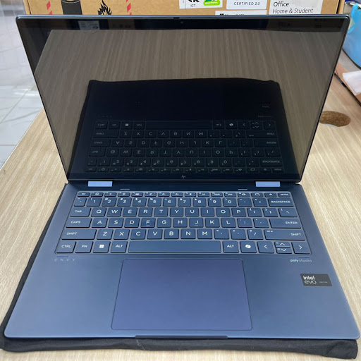 Máy tính xách tay/ Laptop HP Envy X360 14-fc0155TU - AY8W3PA (Core Ultra 7-155U) (Xanh) - Đã kích hoạt