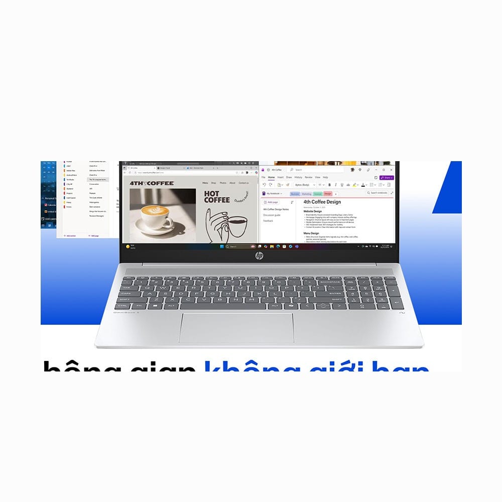 Máy tính xách tay/ Laptop HP OmniBook 5 AI 16-af1052TU - C1MN6PA (Core Ultra 7-255U) (Bạc)