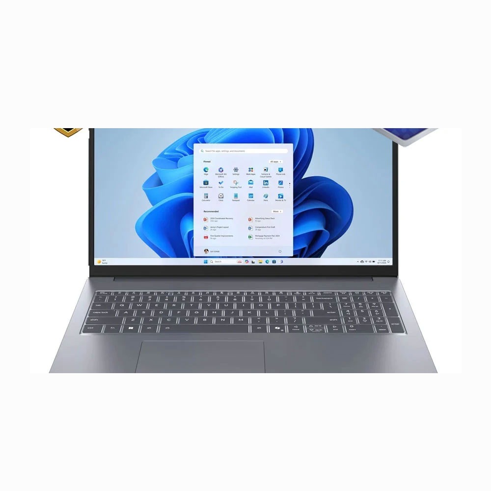 Máy tính xách tay/ Laptop Lenovo IdeaPad Slim 3 - 83K8008WVN (AMD Ryzen 7-7735HS) (Xám)