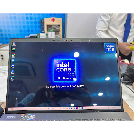 Máy tính xách tay/ Laptop MSI Prestige 13 AI Evo A1MG-062VN (Ultra 7 155H) (Xám)