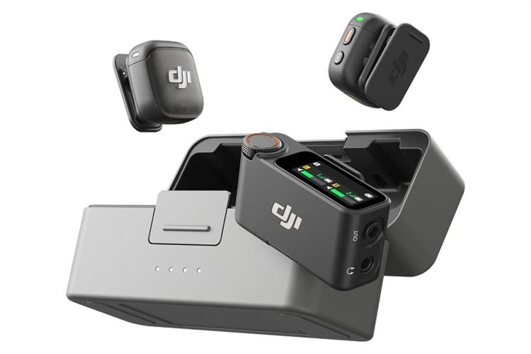 Thiết bị thu âm không dây DJI Mic 3 (2 TX + 1 RX + 1 Hộp sạc Mic)_DMT03&DMR03&DMC03