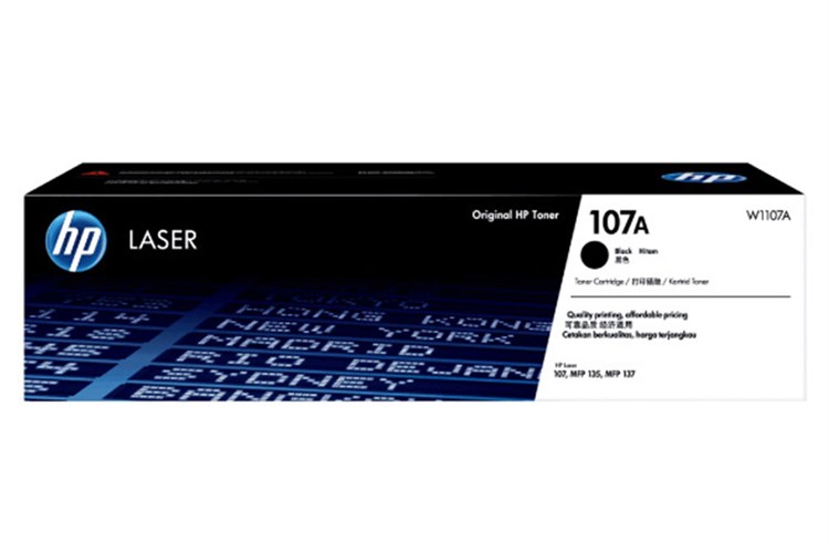 Hộp Mực in laser HP 107A W1107A Đen (dành cho HP LaserJet 107a/w và HP LaserJet 135a/w)