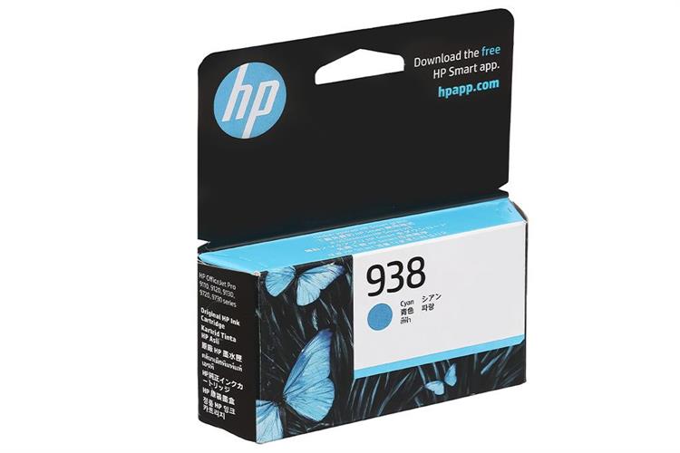 Mực in phun HP 938 Xanh 4S6X5PA (dành cho HP OfficeJet Pro 9730)