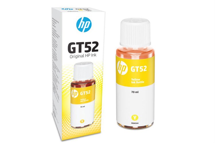 Mực in phun HP GT52 Vàng M0H56AA (dành cho HP Ink Tank 115, 315, 415, Smart Tank 580, 210 và 520)