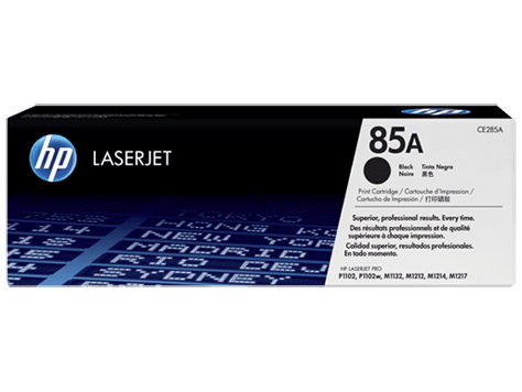 HP 85A Black Original LaserJet Toner Cartridge (CE285A)