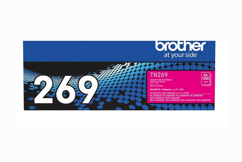 Brother TN269M Magenta Standard Yield Toner Cartridge (TN269M)