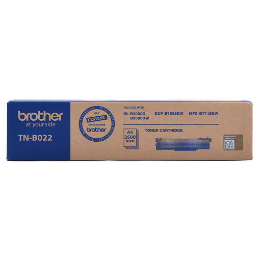 Mực in Brother TN-B022Bk Black Toner chính hãng | In đậm, sắc nét, tiết kiệm