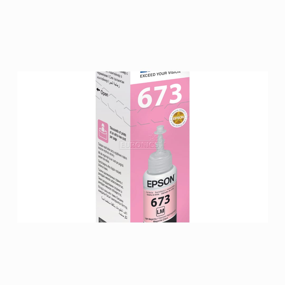 Mực in Epson T673 Light Magenta Ink Bottle (C13T673600)