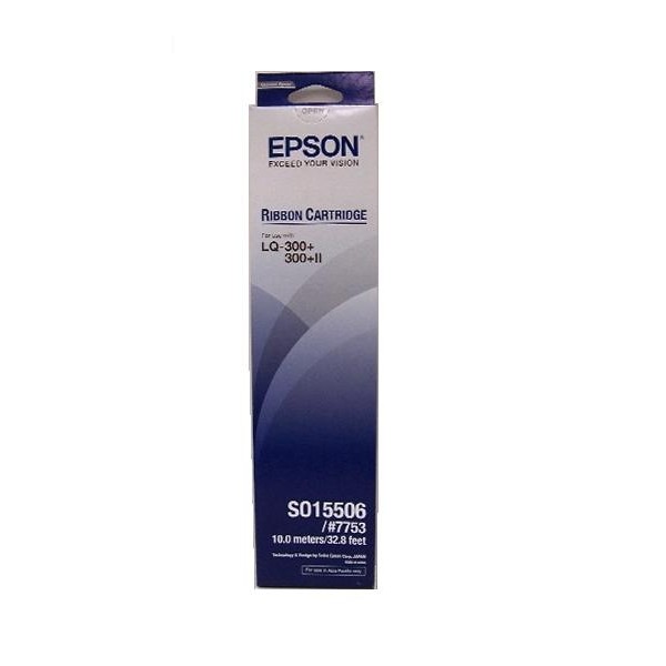 Black Ribbon Epson LQ300/LQ300+ (S015506)