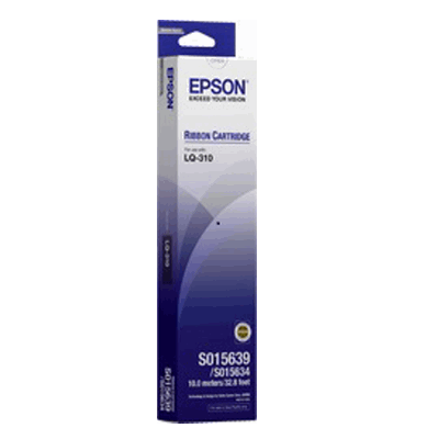 Black Ribbon Epson LQ310/LX310 (S015639)