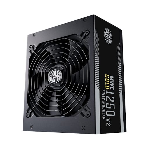 Power Cooler Master MWE Gold V2 Fully modular 1250W A/EU Cable ATX3.0 (MPE-C501-AFCAG-3)