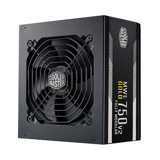 Nguồn máy tính/ PSU Cooler Master MWE Gold V2 750 - 750W - 80 Plus Gold - Full Modular (MPE-7501-AFAAG)