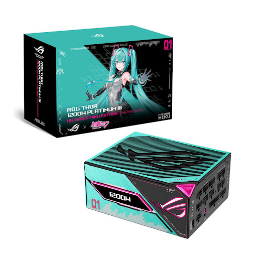 PSU Asus ROG Thor 1200W Platinum III Hatsune Miku Edition