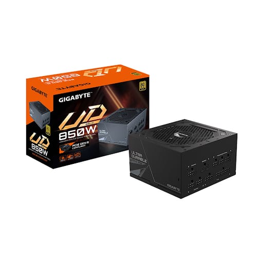PSU Gigabyte 850W PCIE5 80 Plus Gold Full Modular (GP-UD850GM-PG5)