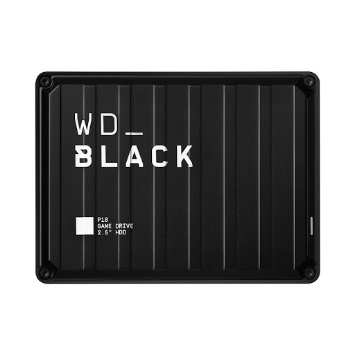 Ổ cứng di động HDD WD Black P10 Game Drive 6TB, USB 3.2, Đen (WDBZ7D0060BBK-WESN)