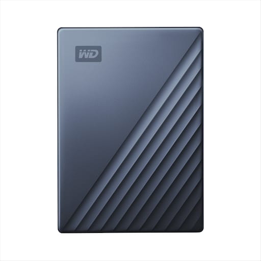 Ổ cứng di động HDD WD My Passport Ultra Blue 5TB 2.5", USB-C, Xanh (WDBFTM0050BBL-WESN)