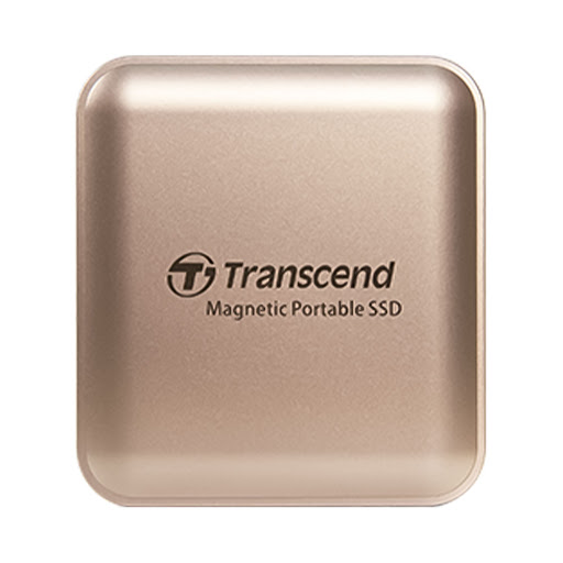Ổ cứng di động SSD Transcend ESD420 2TB, 2000MB/s, Type-C, MagSafe, Champagne Gold (TS2TESD420G)