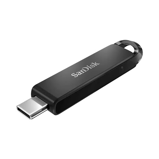 Ổ cứng di động/ USB 3.1 SanDisk Ultra Flash Drive 128GB, Type-C, Black (SDCZ460-128G-G46)