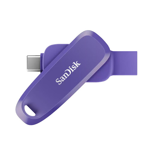 Ổ cứng di động/ USB 3.2 SanDisk Phone Drive 256GB, Type-A & Type-C, Purple Opulence (SDDDC6-256G-G46PO)