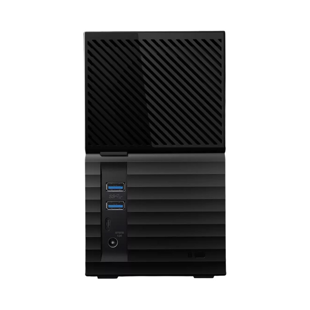 Ổ cứng để bàn HDD WD My Book Duo 3.5" 44TB USB3.2, Model: WDBFBE0440JBK-SESN, màu đen xám