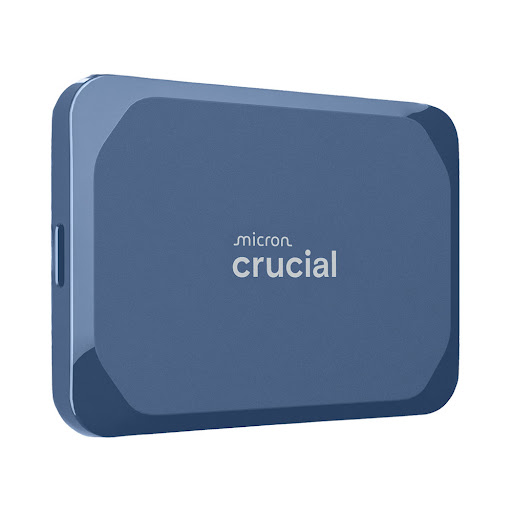 Ổ cứng gắn ngoài SSD Crucial 4TB X10, USB-C 3.2 Gen 2 2x2 (20Gb/s), 2100/2100MB/s, Xanh (CT4000X10SSD9)