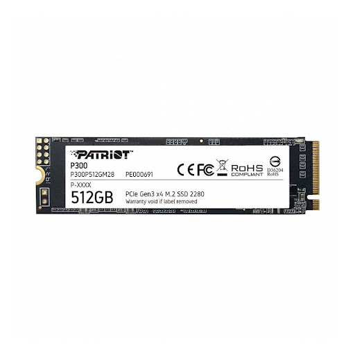 Ổ cứng gắn trong/ PATRIOT SSD P300 512GB NVMe M.2 PCIe P300P512GM28